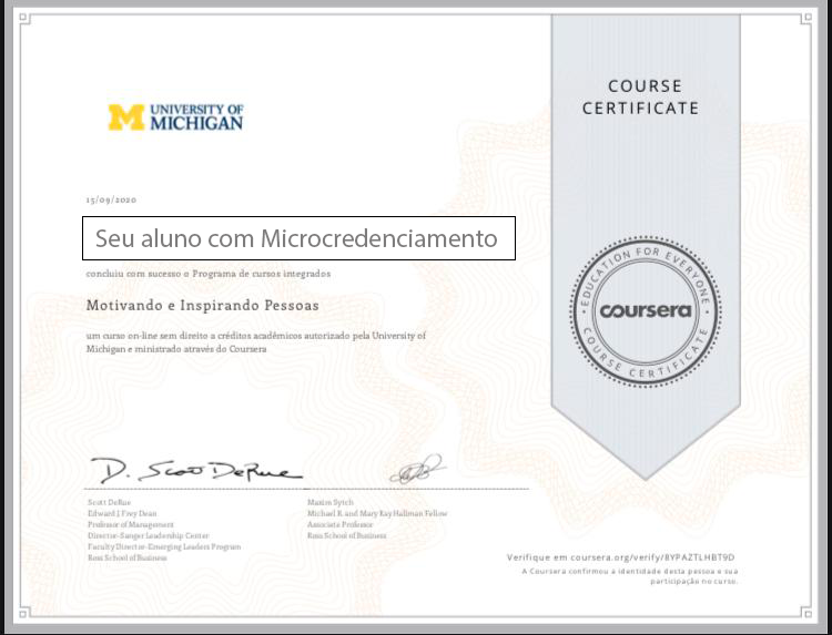 Universidade de Michigan na Coursera