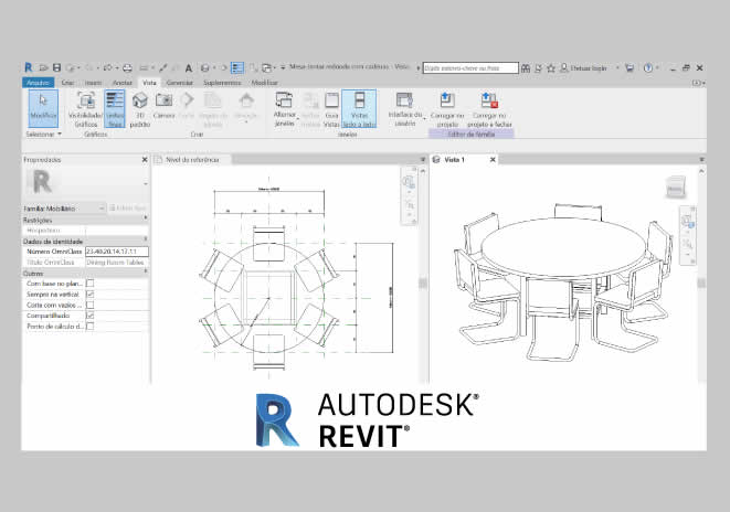 BIM com Autodesk REVIT: 
Famílias Paramétricas